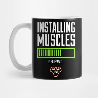 Installing Muscles, Please Wait… Mug